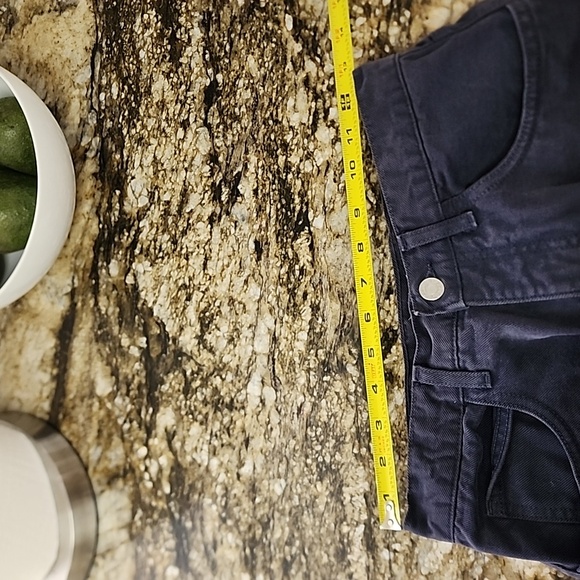 GUESS Jeans Women's  Deep BLUE Triangle Patch Made In USA. VINTAGE! - Picture 10 of 10